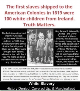 irish slaves