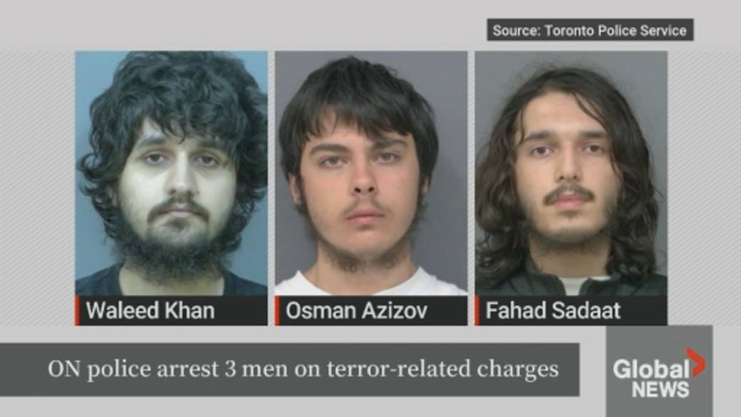 Click to play video: '3 Toronto men arrested for hate-motivated attacks, ISIS-related terrorism'